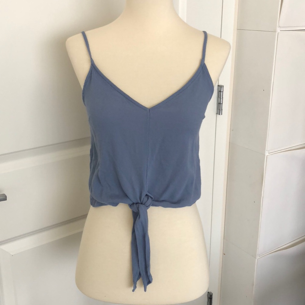 Tie front top